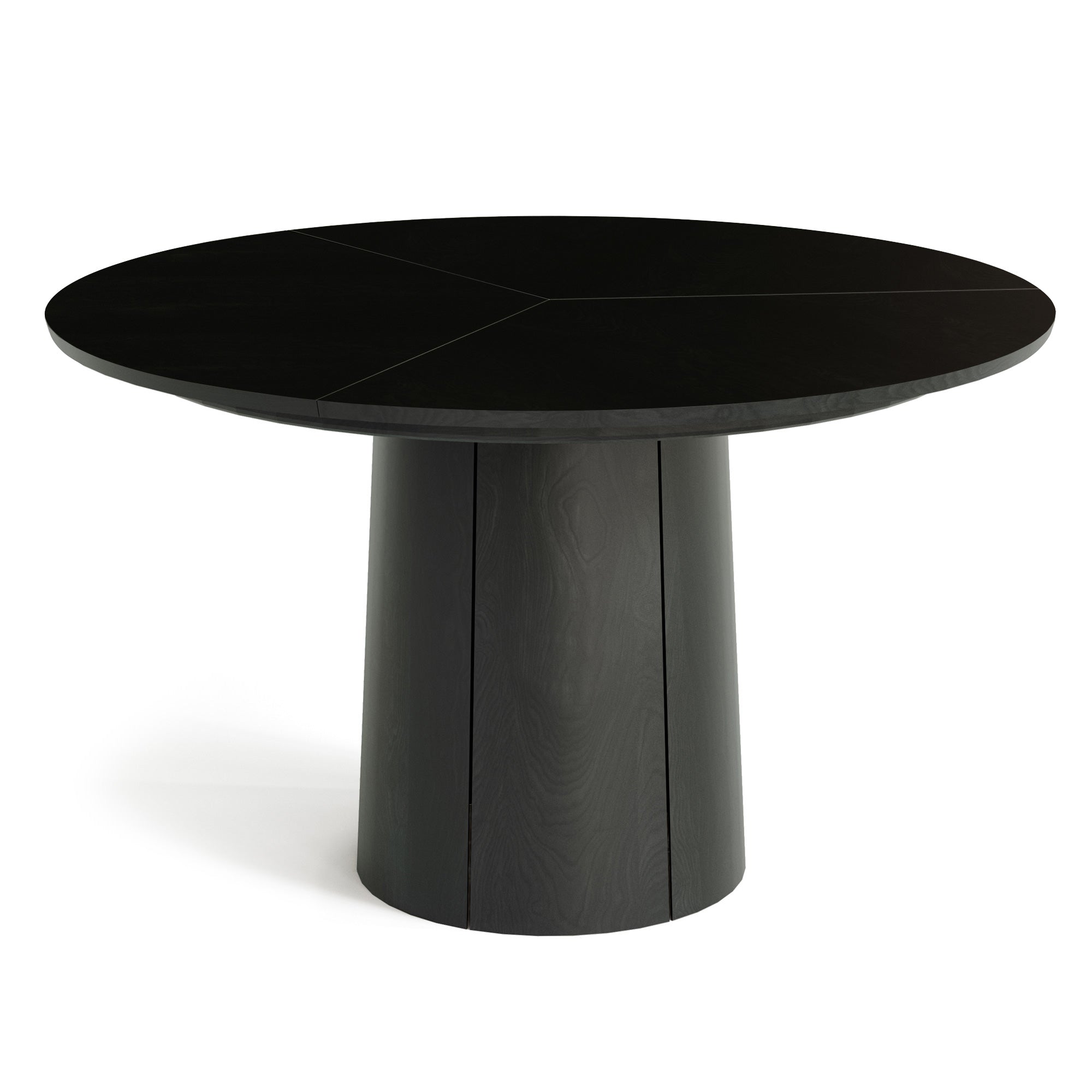 product with black oak base with a black nano laminate top shows very low contrast