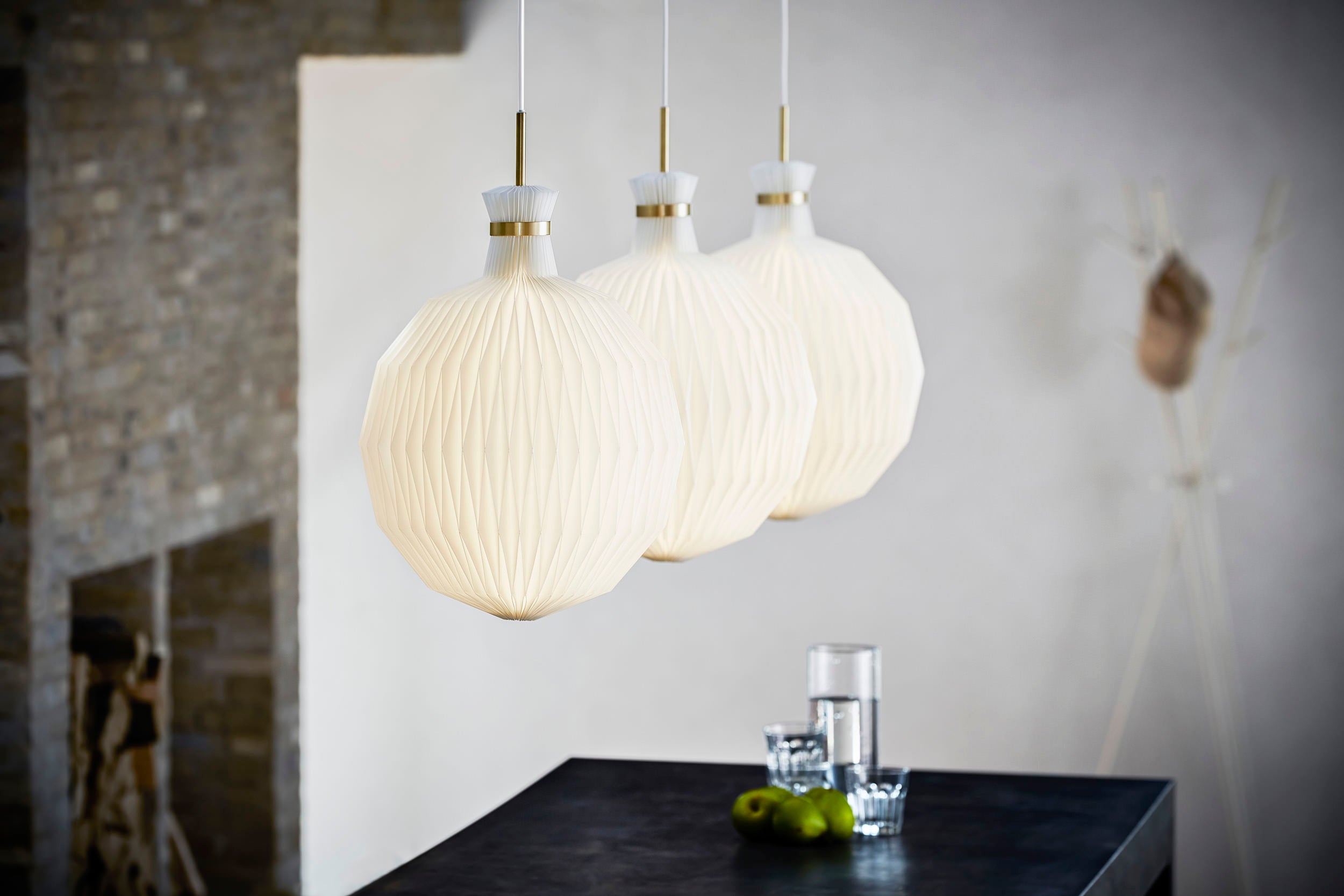 Le Klint Inspiration Model 101 (3 pcs.) - 70Y brass Hansen Interiors