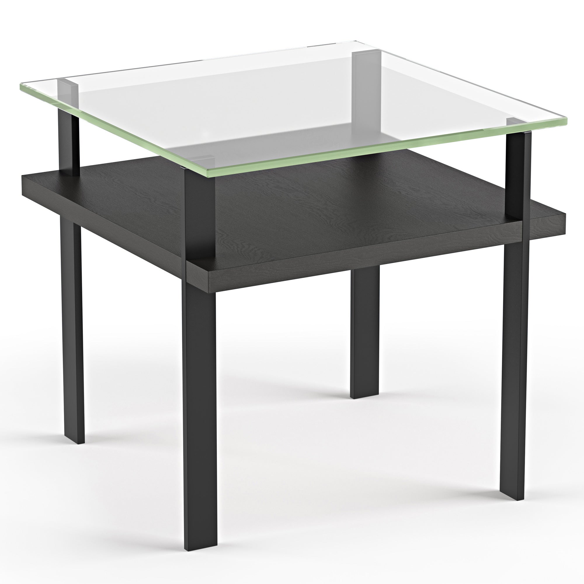 BDI Terrace End Table Charcoal Grey