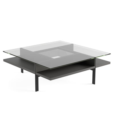 BDI 1150 Terrace Square Coffee Table Charcoal Grey GALLERY