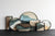 Slate Wabi Sabi Glass Tray Large