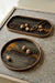 Bronze Organic Glass Valet Tray Rectangle