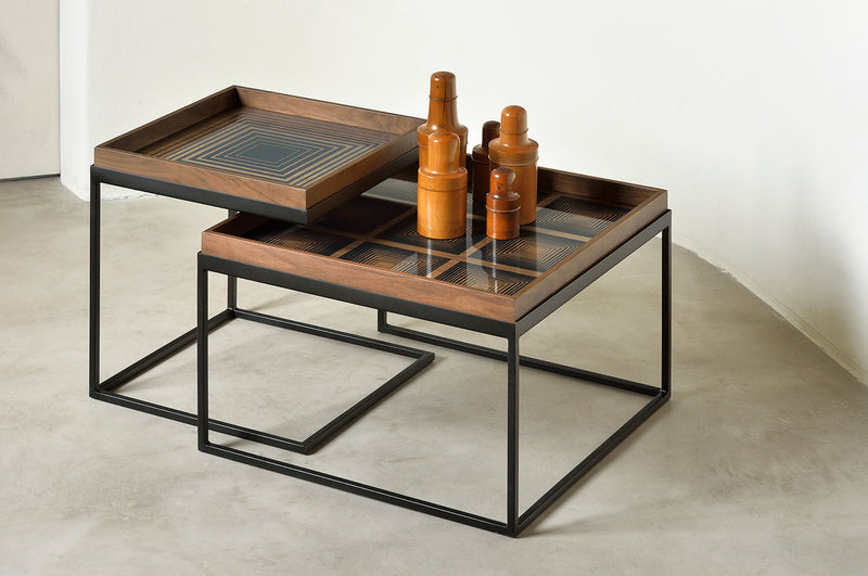 Ink Square Glass Tray Square Small