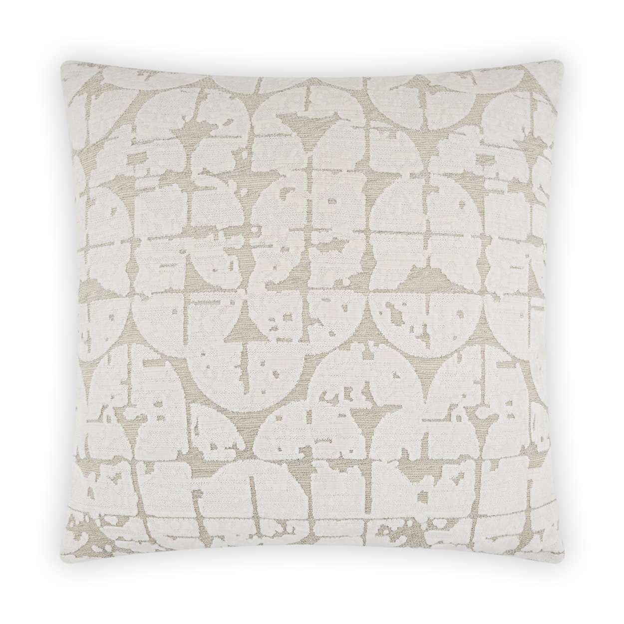 Bravura Oyster Feather Down Fill 24" x 24" Pillow