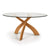 Entwine Round Glass Top Dining Table