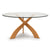 Entwine Round Glass Top Dining Table