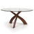 Entwine Round Glass Top Dining Table