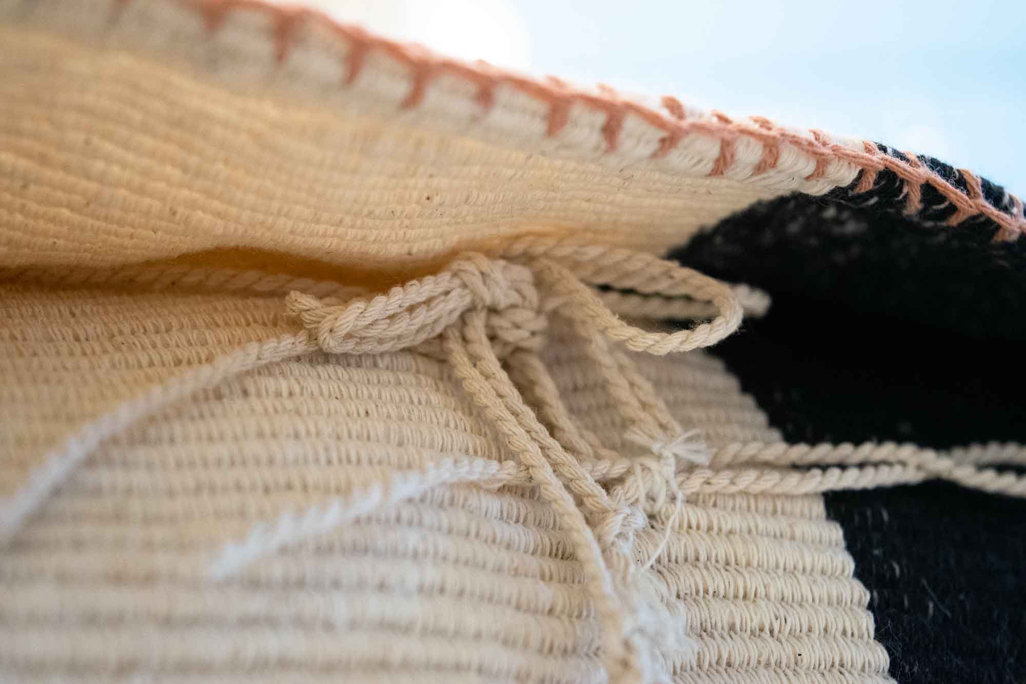 Rustic Ombre Modern Stripe Texture 20" Pillow