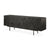 Teak Graphic Black Sideboard