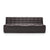 N701 three seater shown in dark grey fabric
