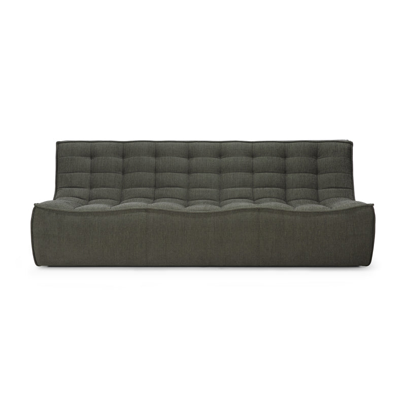 profile picture of sofa on white background in mossy grey fabric