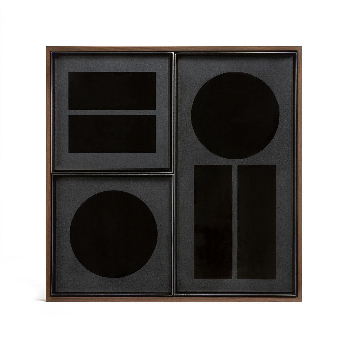 Charcoal Desk Organizer Tray Set Small