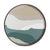 Slate Wabi Sabi Glass Tray Large
