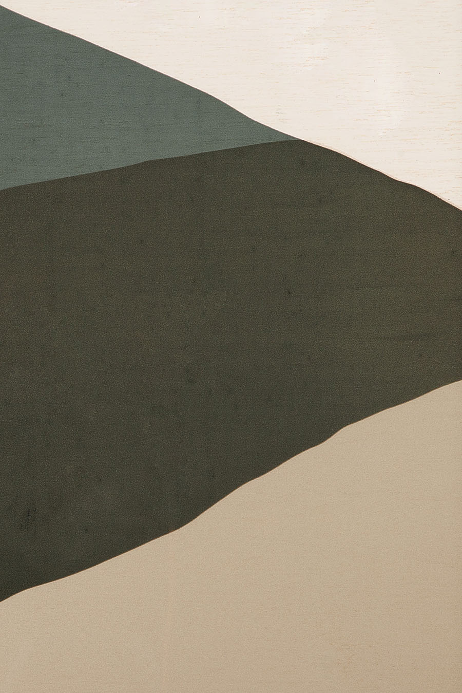 Blue Wabi Sabi Glass Tray Small