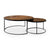 Bronze Nesting Coffee Table Set