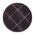 Slate Linear Squares Glass Tray X-Large