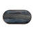 Graphite Organic Glass Tray Oblong