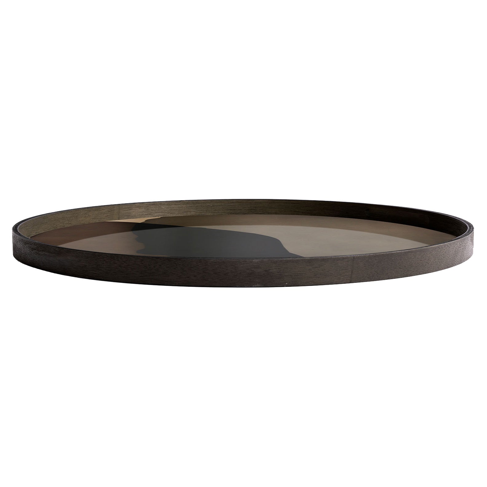 Graphite Combined Dots Glass Tray X-Large