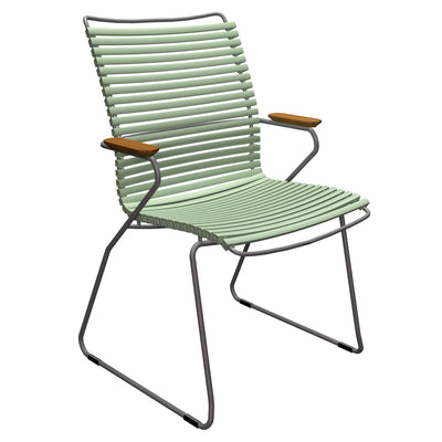 Click Outdoor Dining Arm Chair Tall Back