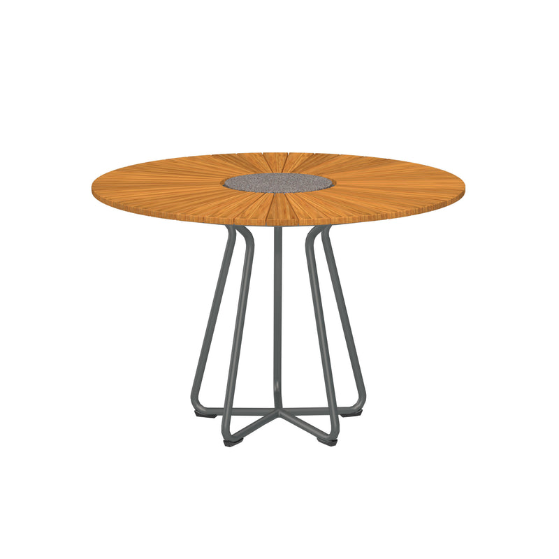 Circle Outdoor Bamboo Dining Table