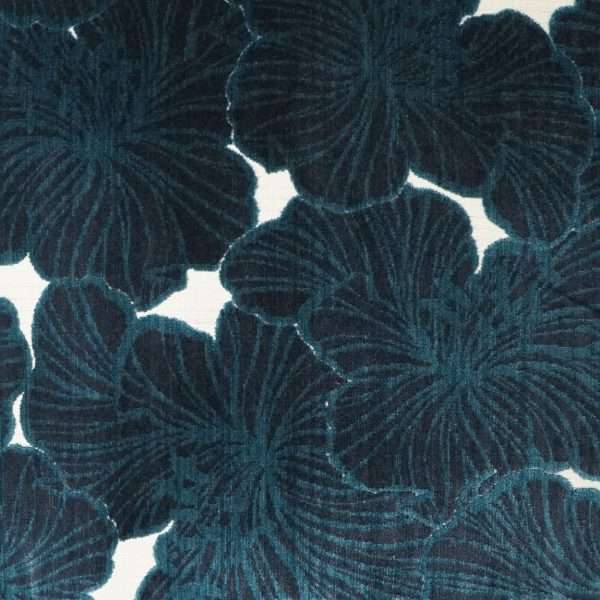 Irinia Sapphire Feather Down Fill 24" x 24" Pillow