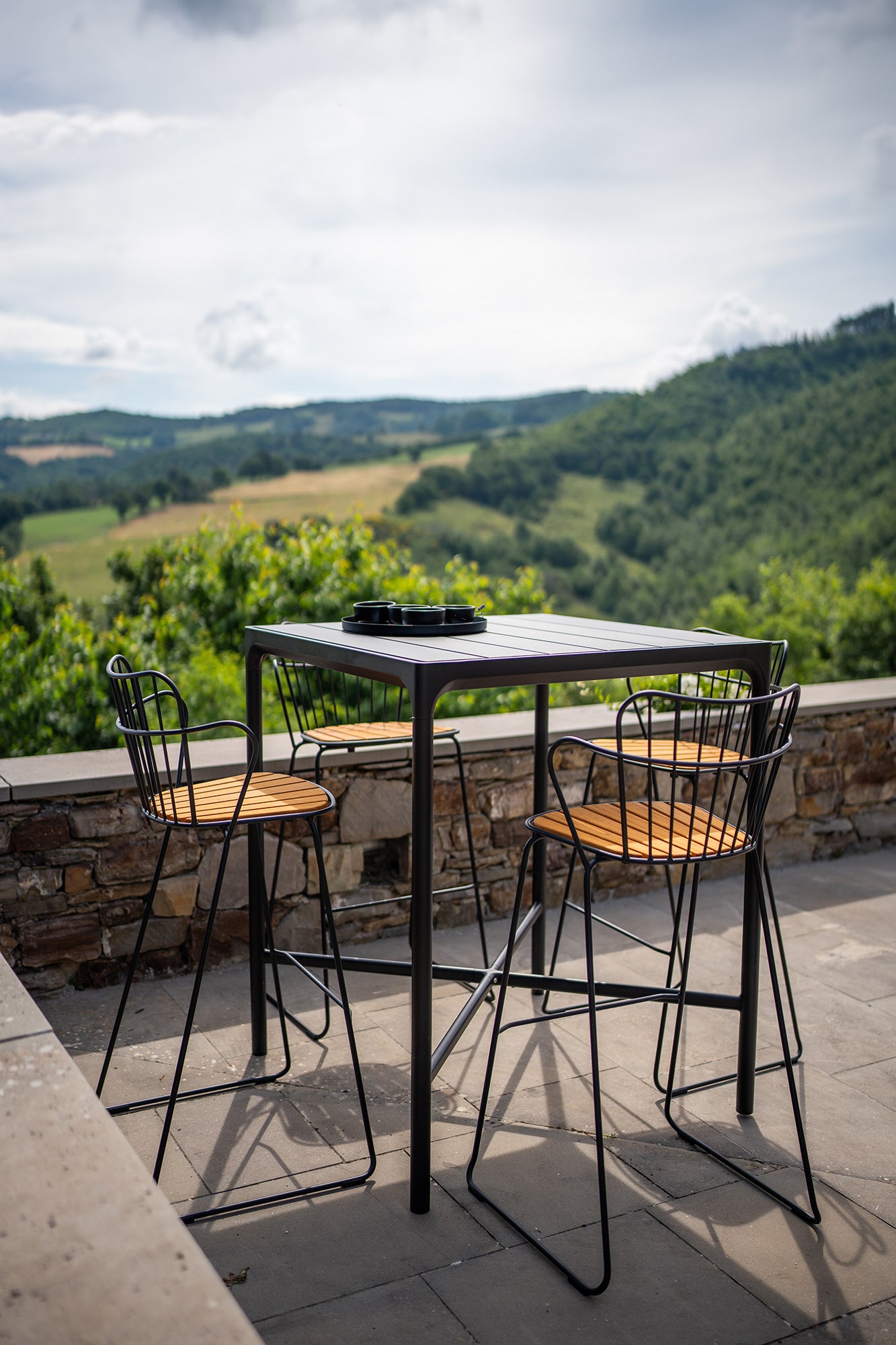 Paon Outdoor Bar Chair