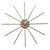 Starburst Wall Clock