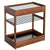 Skovby SM 135 Serving Trolley & Bar Walnut Lacquered