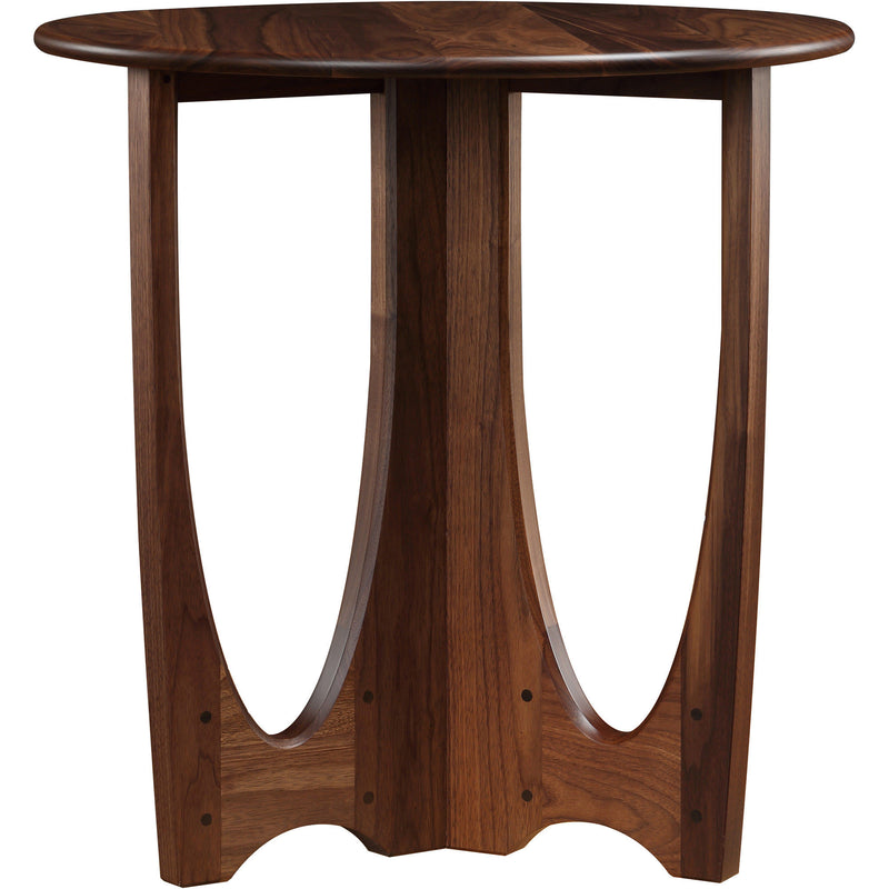 Walnut Grove Round Lamp Table