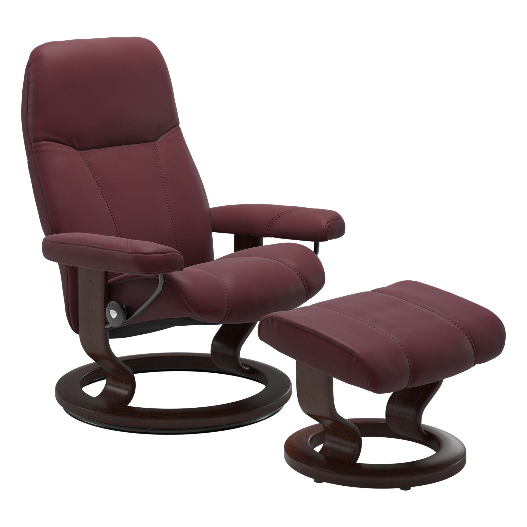 Stressless Consul Classic Recliner & Ottoman