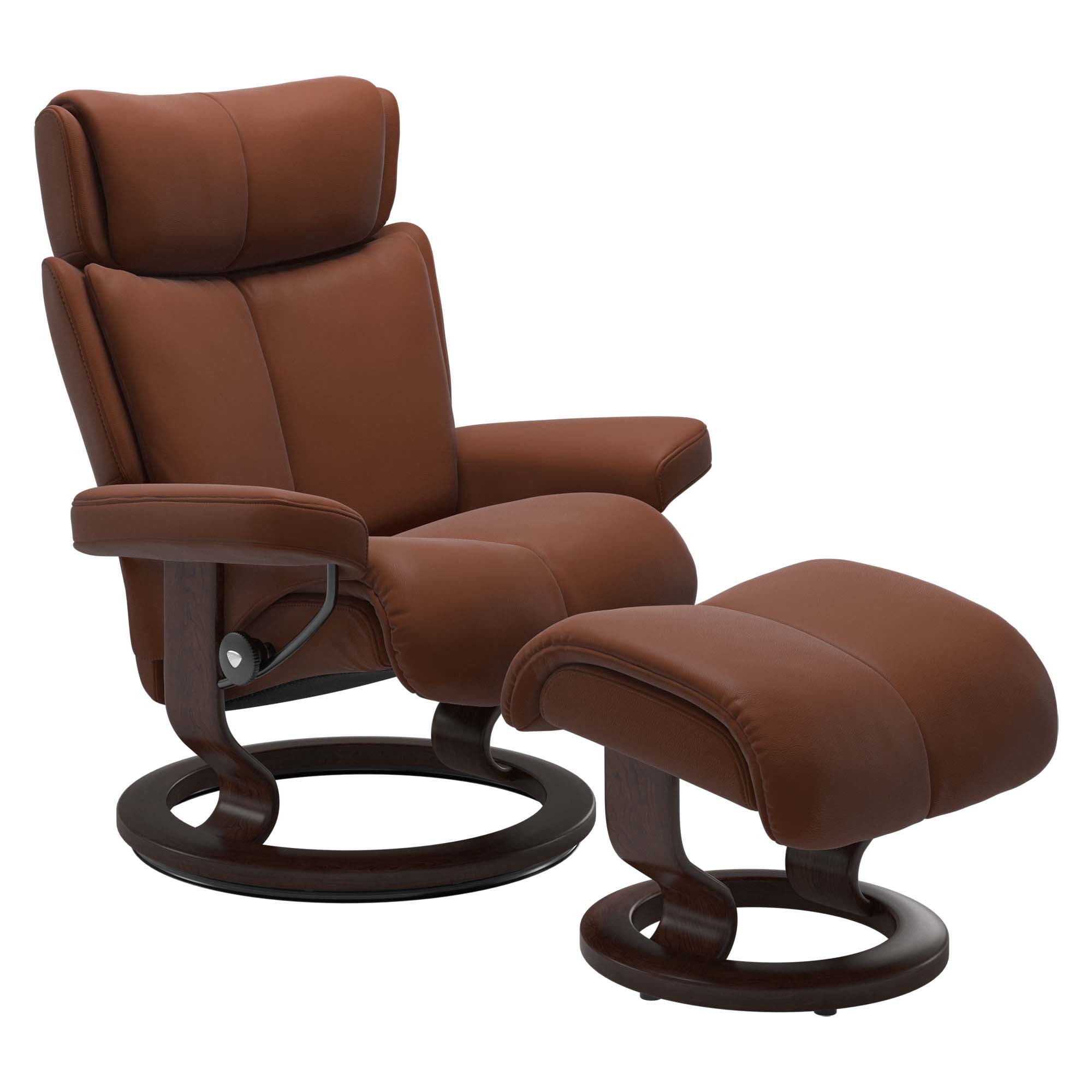 Stressless Magic Classic Recliner & Ottoman