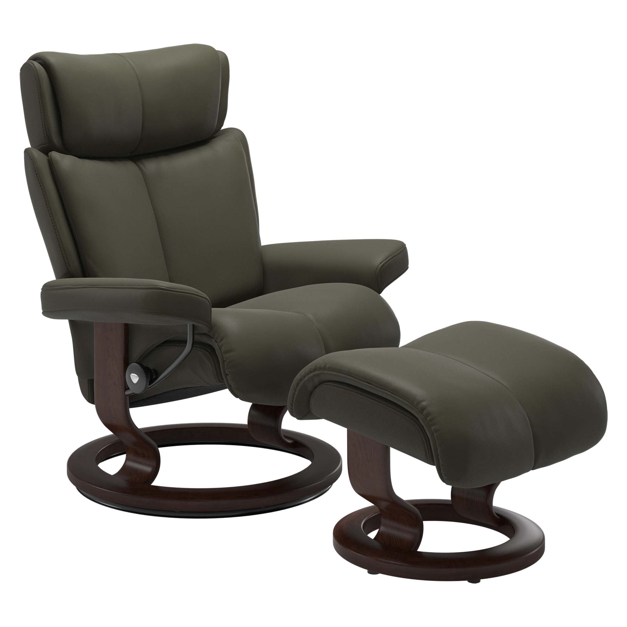Stressless Magic Classic Recliner & Ottoman