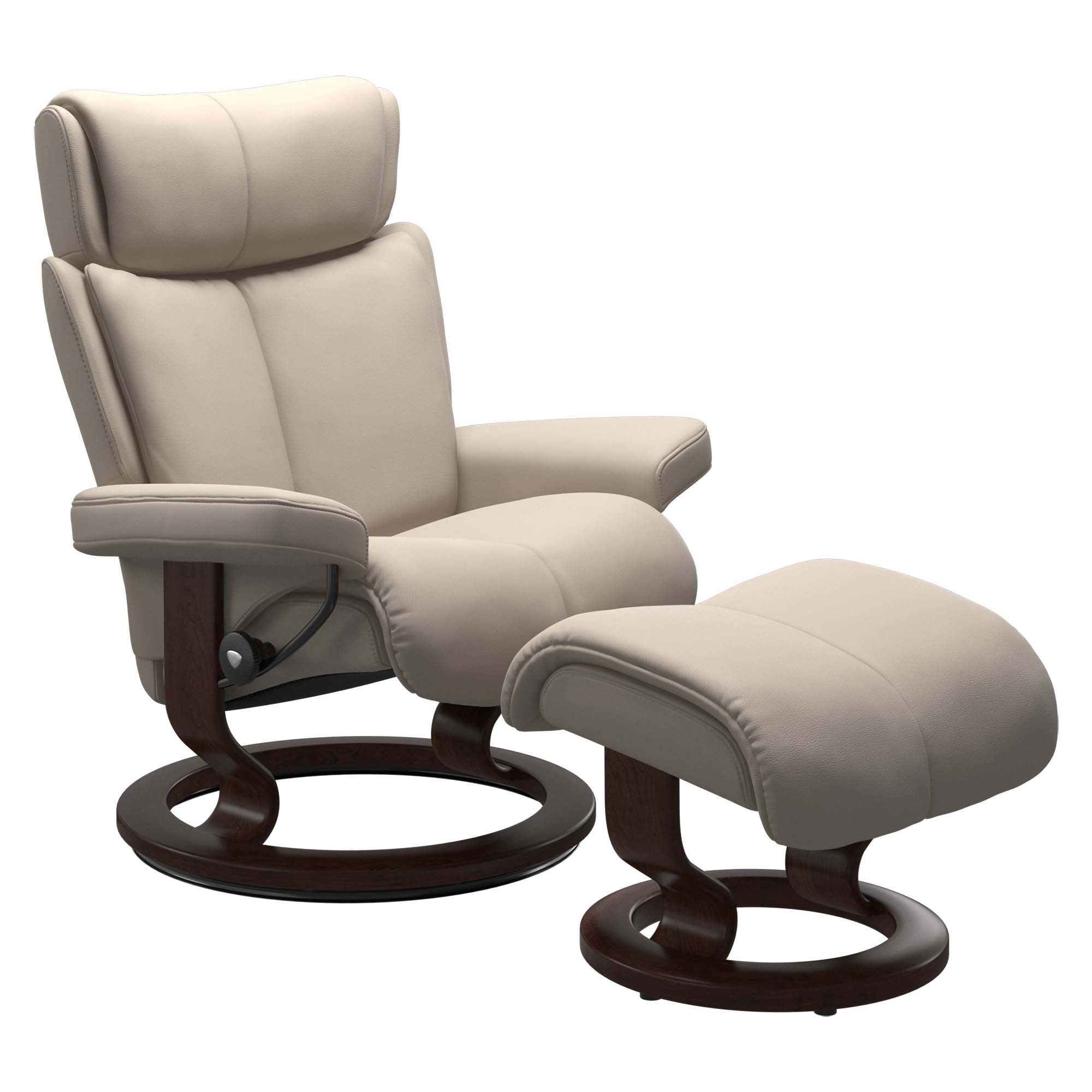 Stressless Magic Classic Recliner & Ottoman