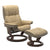 Stressless Mayfair Medium Recliner & Ottoman - Classic - Velaro Beige - In Stock