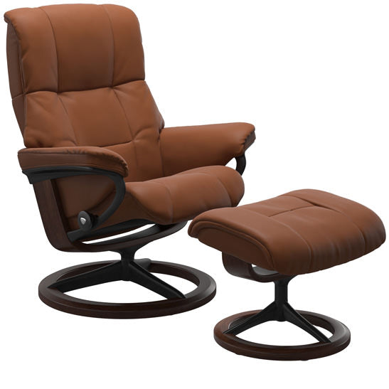 Stressless Mayfair Medium Recliner Ottoman Signature Paloma