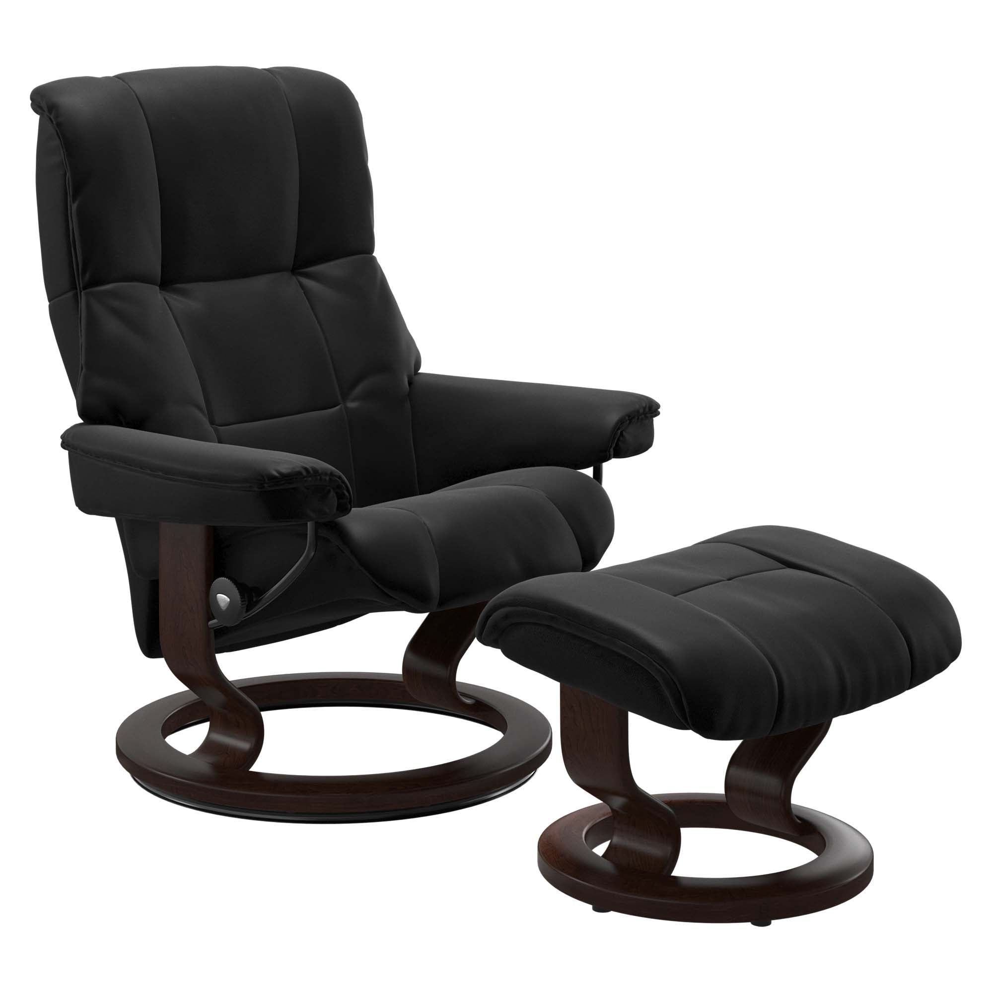 Stressless Mayfair Classic Recliner & Ottoman