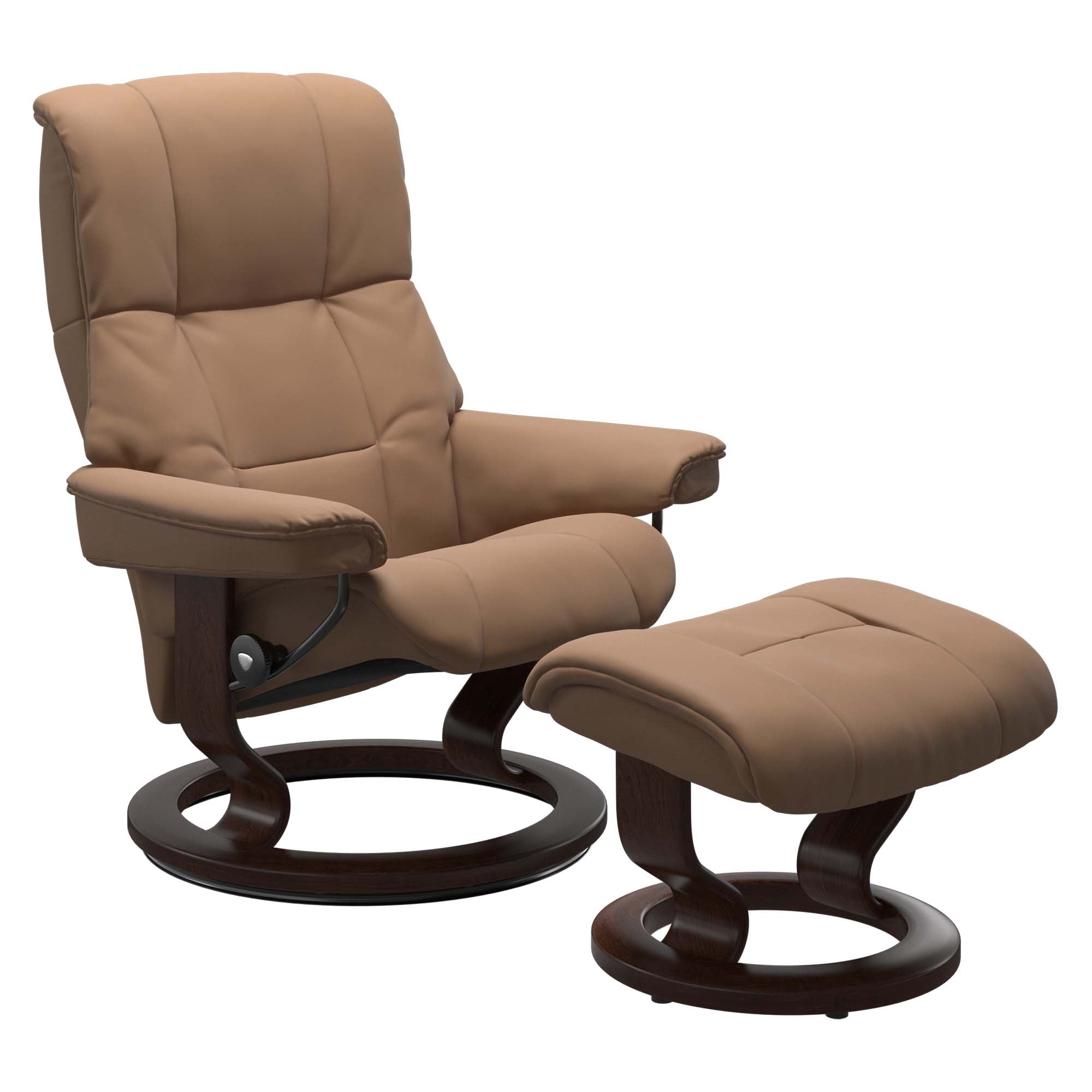 Stressless Mayfair Classic Recliner & Ottoman