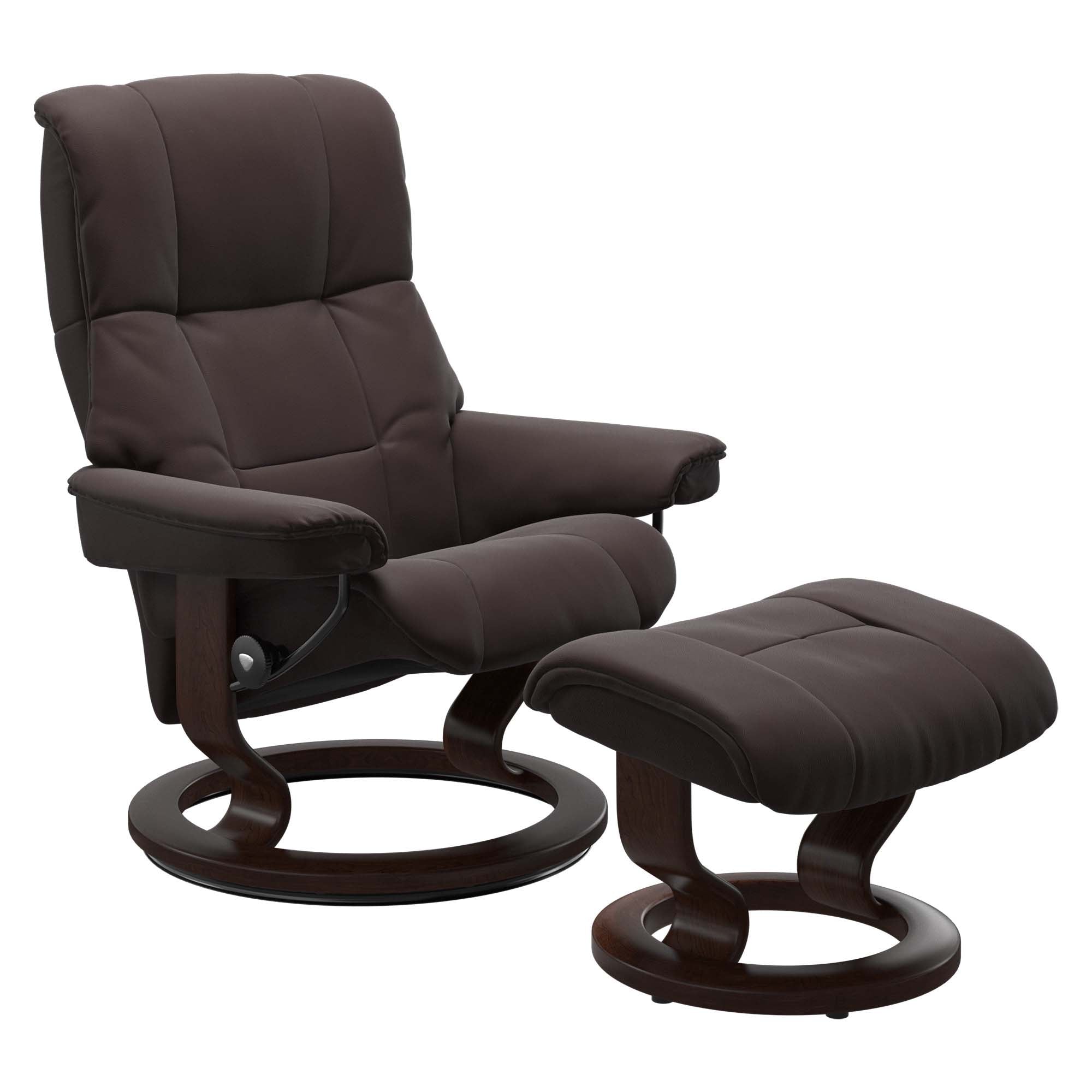 Stressless Mayfair Classic Recliner & Ottoman