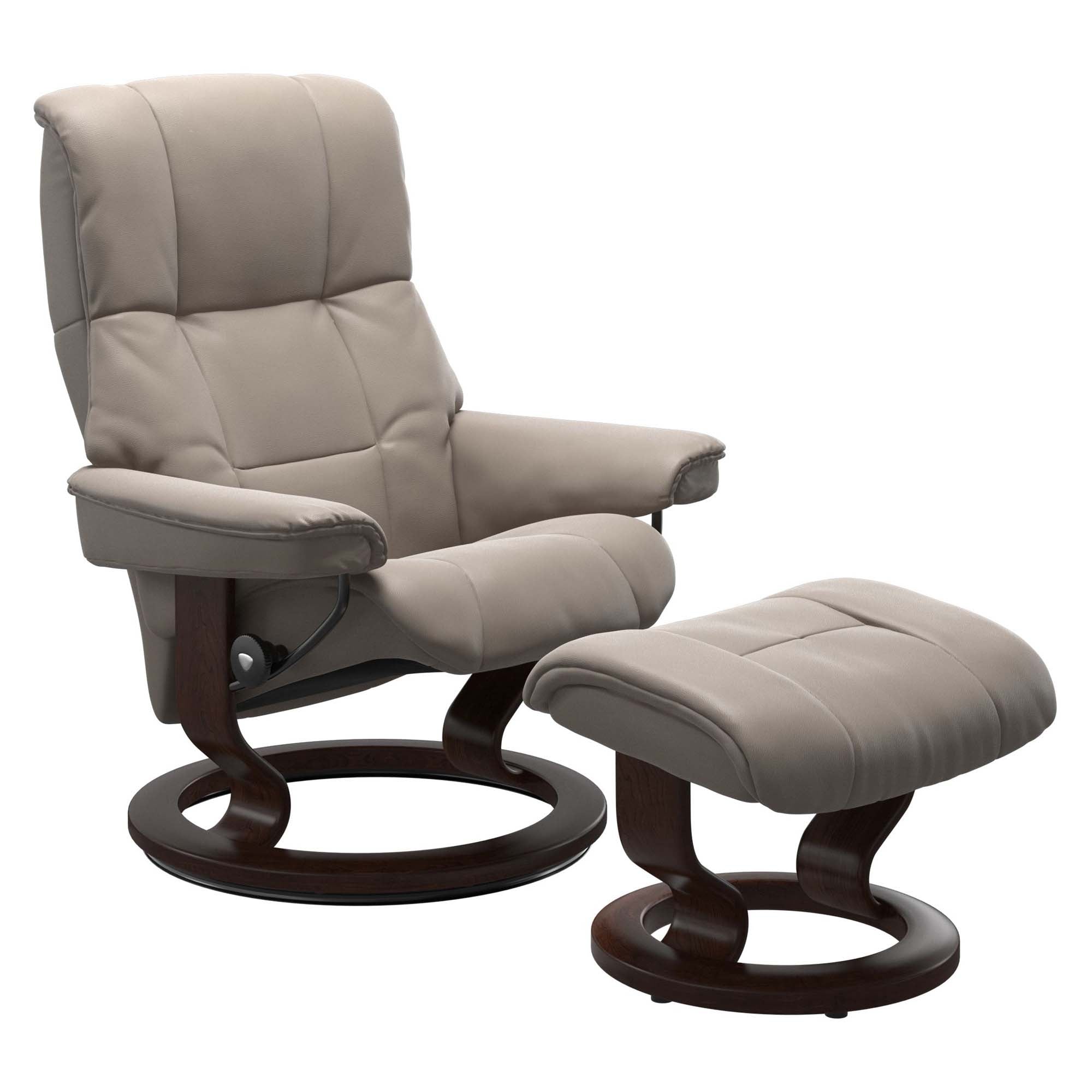 Stressless Mayfair Classic Recliner & Ottoman