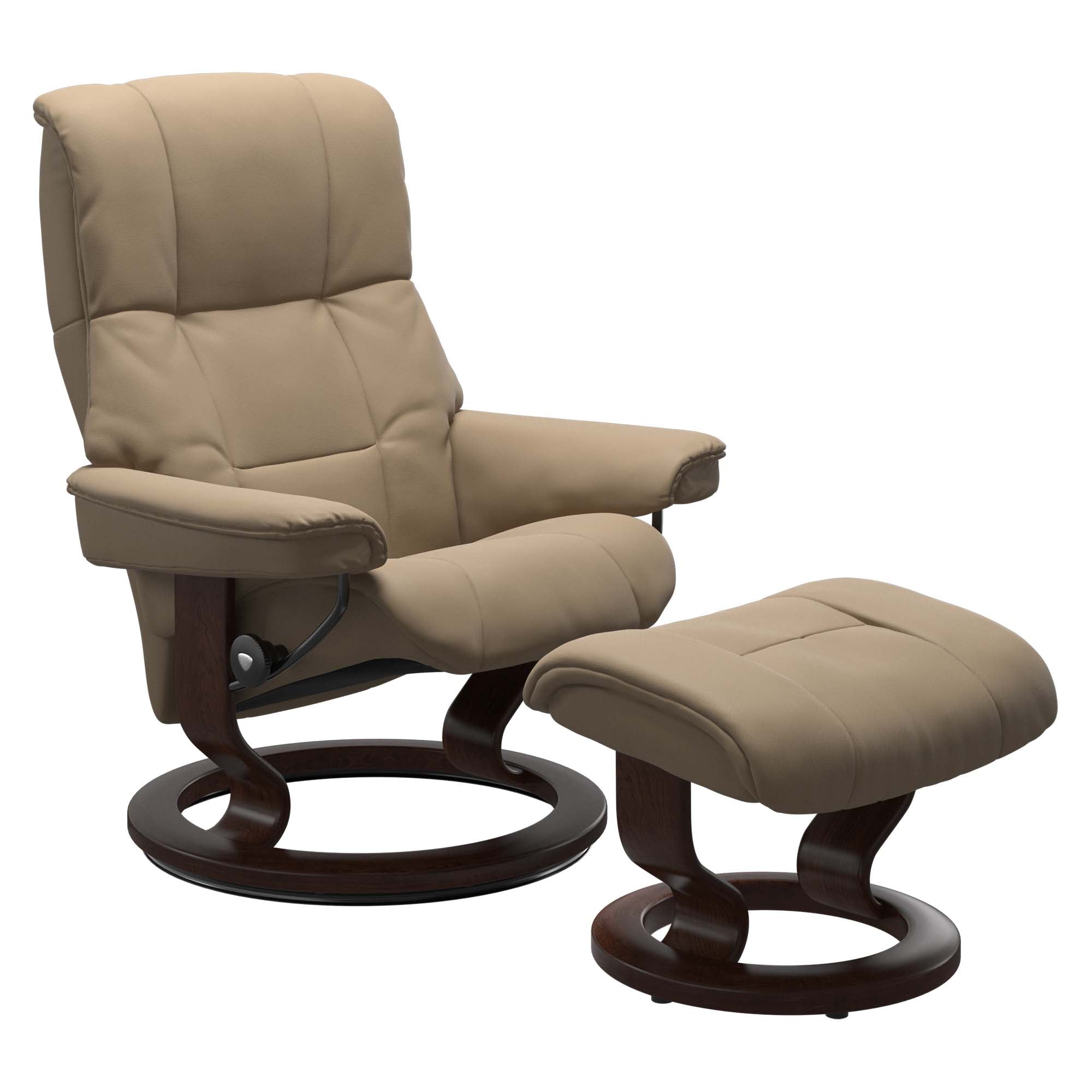 Stressless Mayfair Classic Recliner & Ottoman
