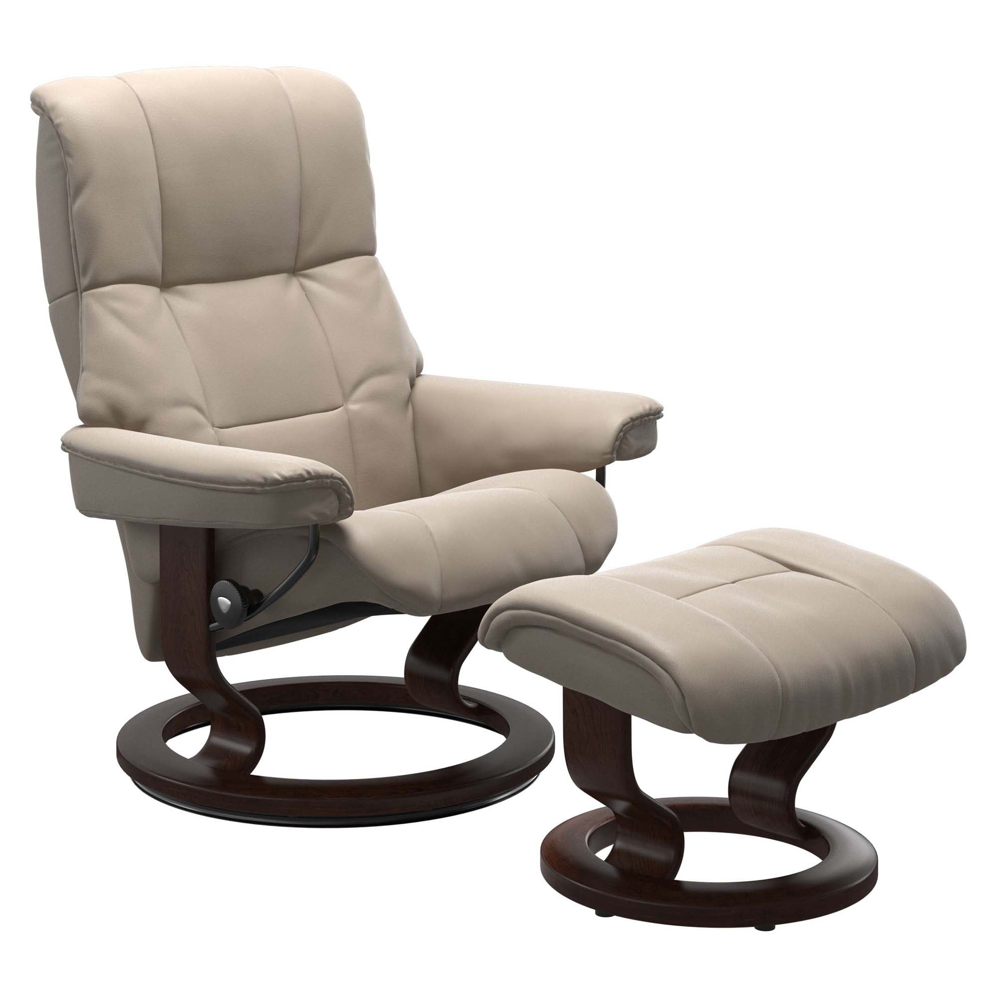 Stressless Mayfair Classic Recliner & Ottoman