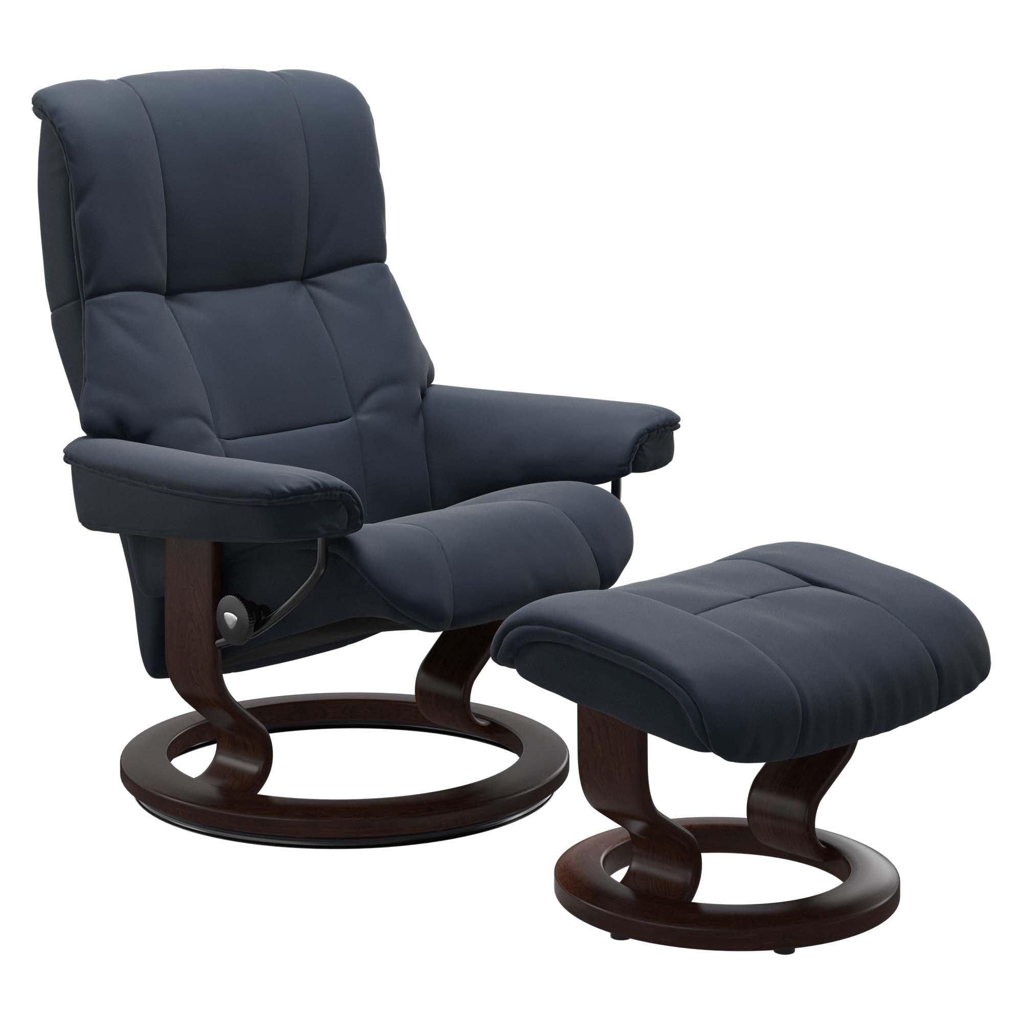 Stressless Mayfair Classic Recliner & Ottoman