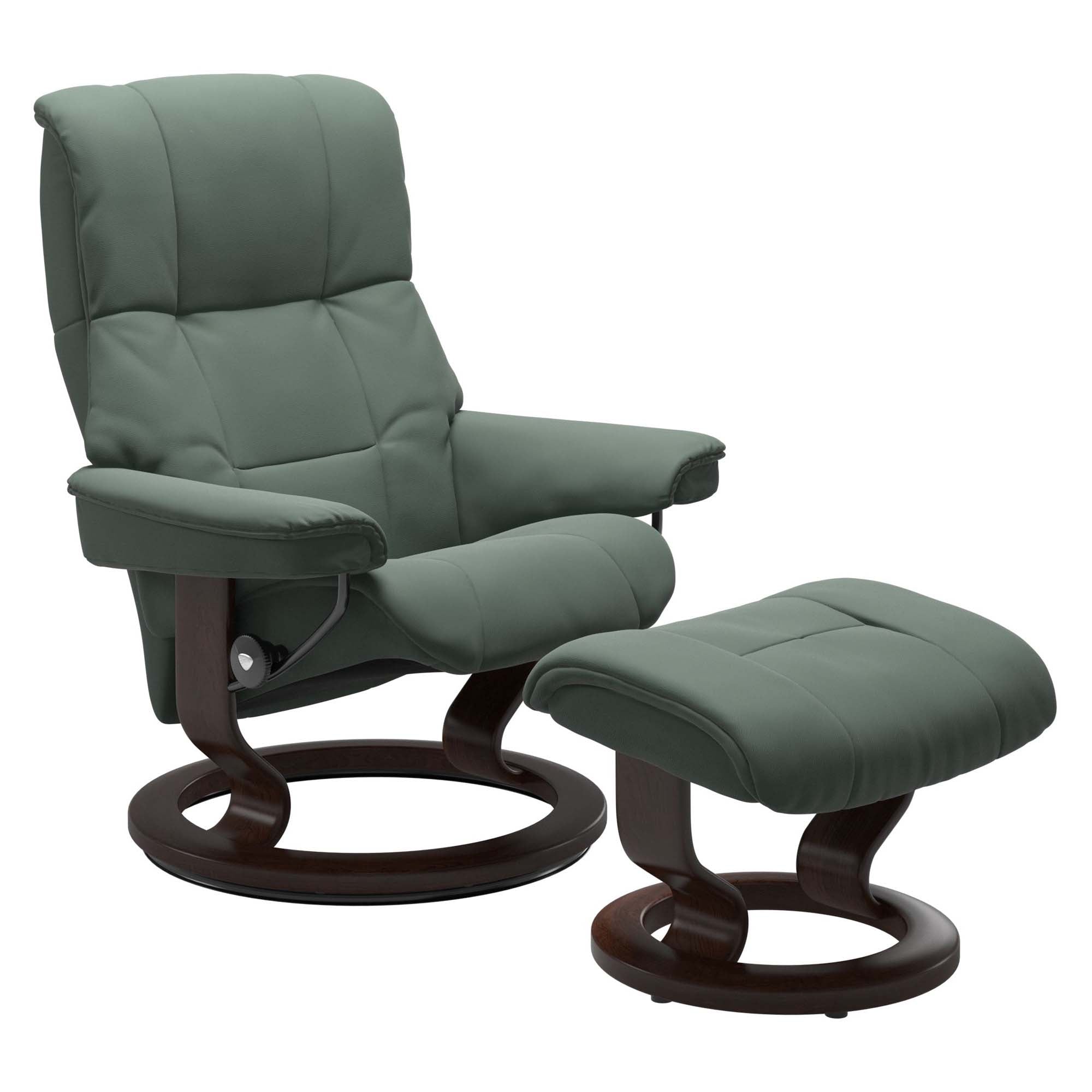 Stressless Mayfair Classic Recliner & Ottoman