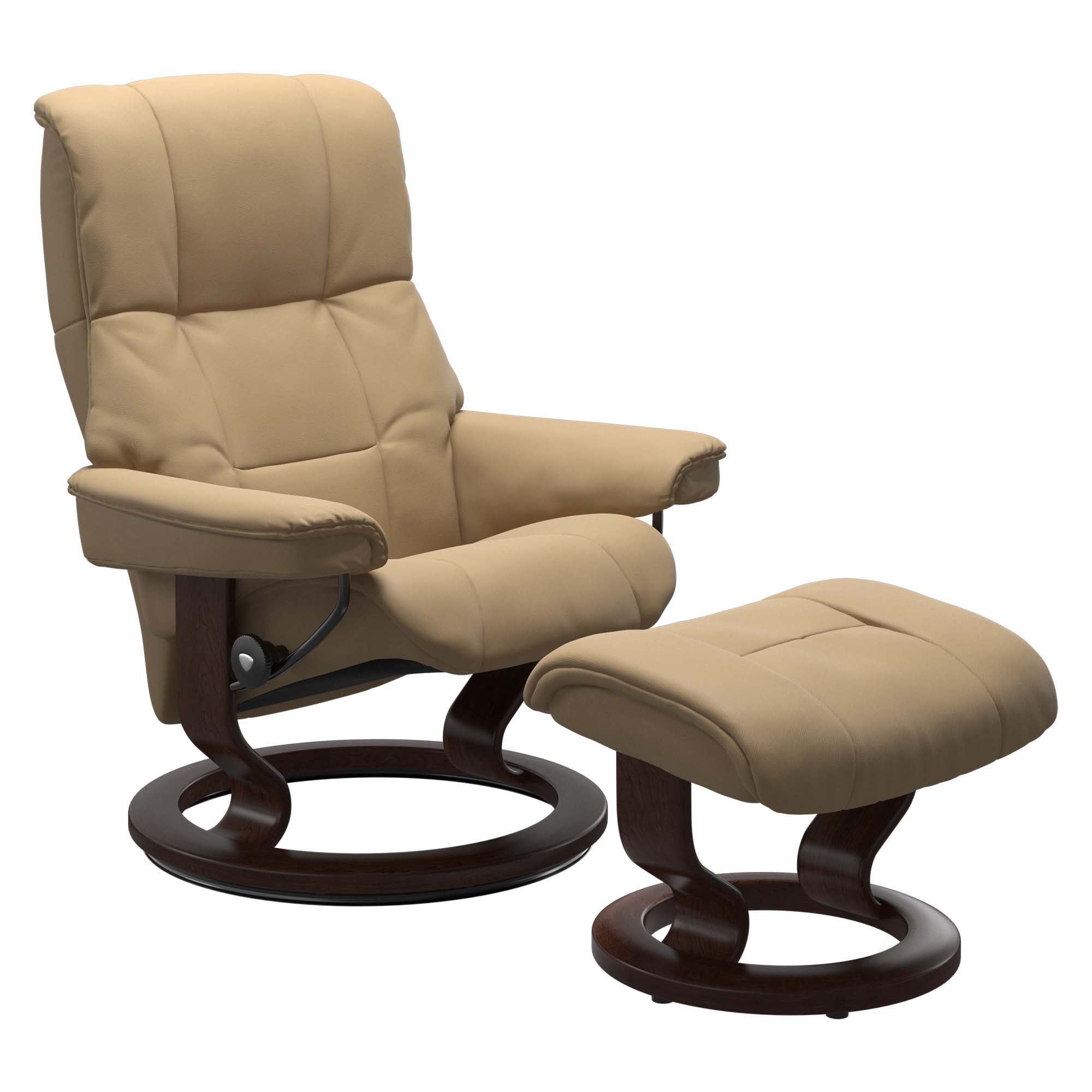 Stressless Mayfair Classic Recliner & Ottoman