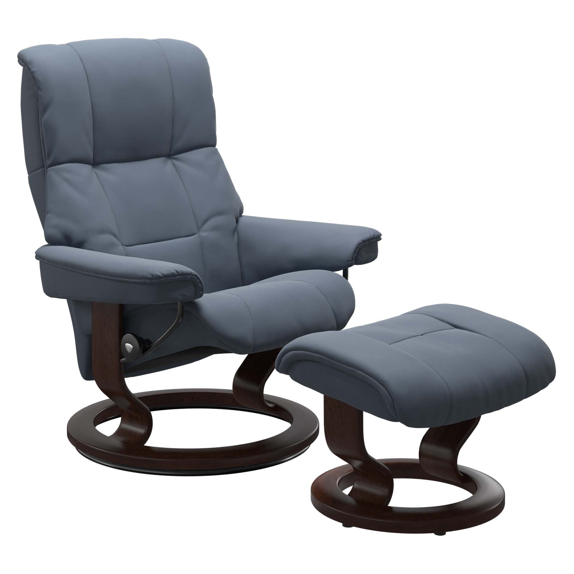 Stressless Mayfair Classic Recliner & Ottoman