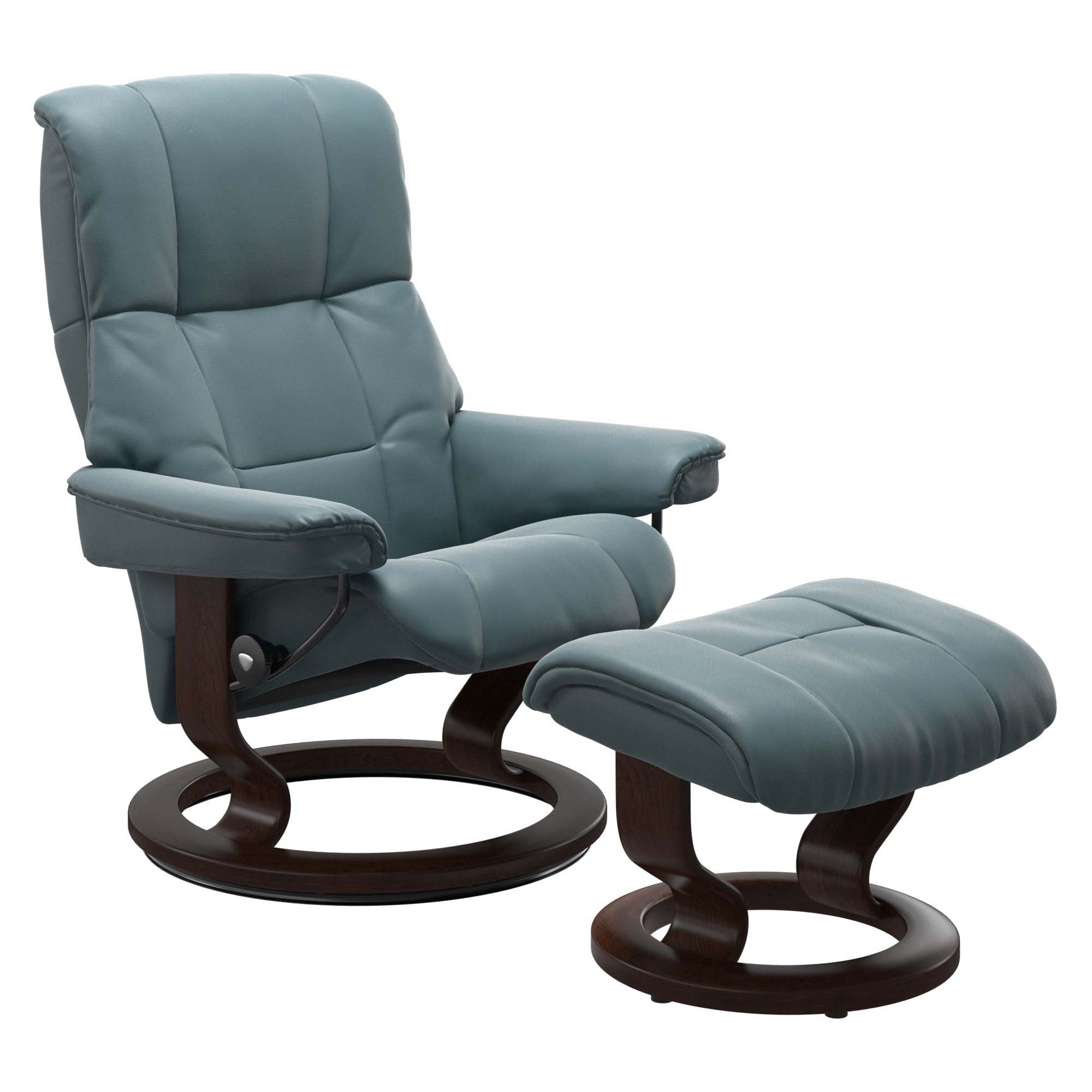 Stressless Mayfair Classic Recliner & Ottoman