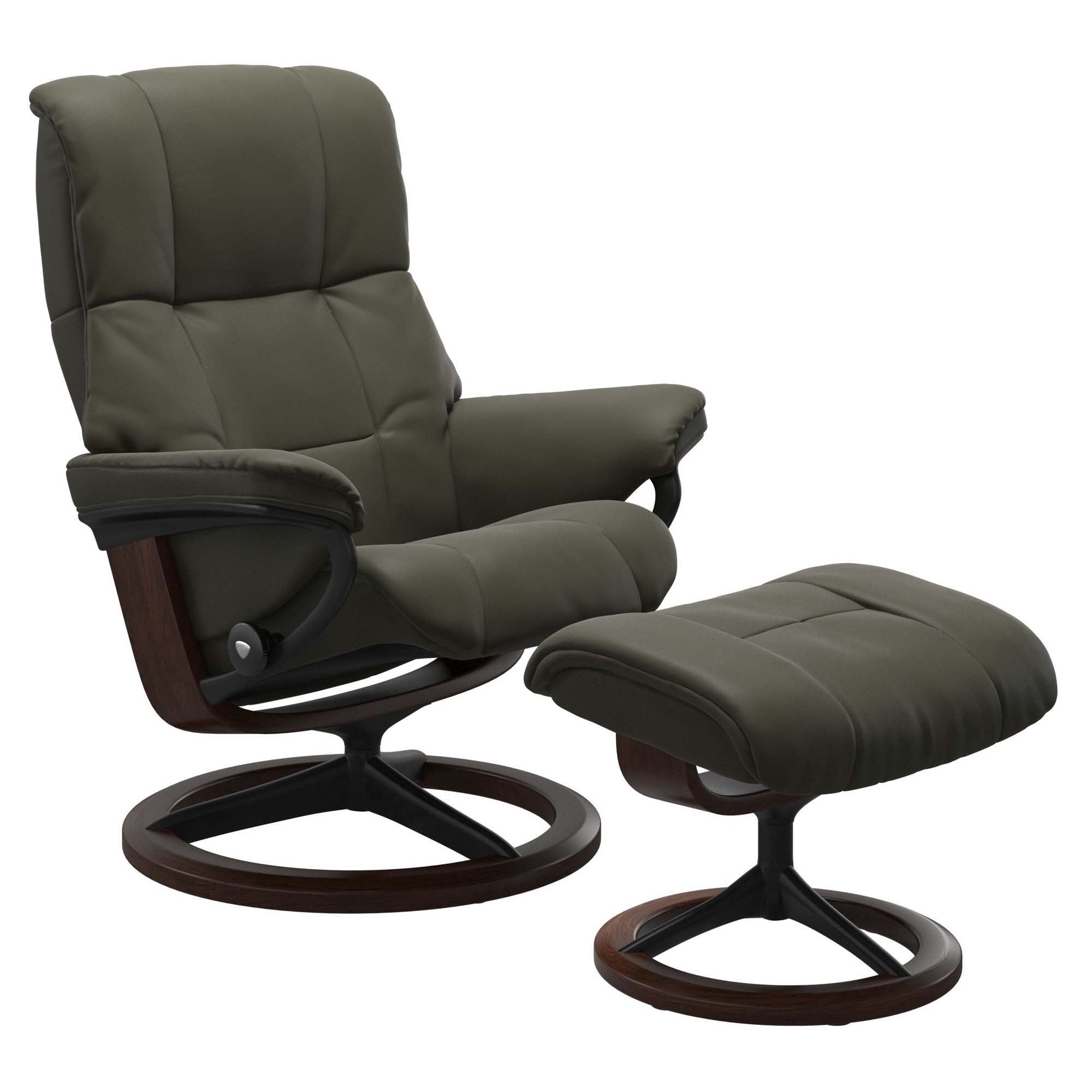 Stressless Mayfair Signature Recliner & Ottoman