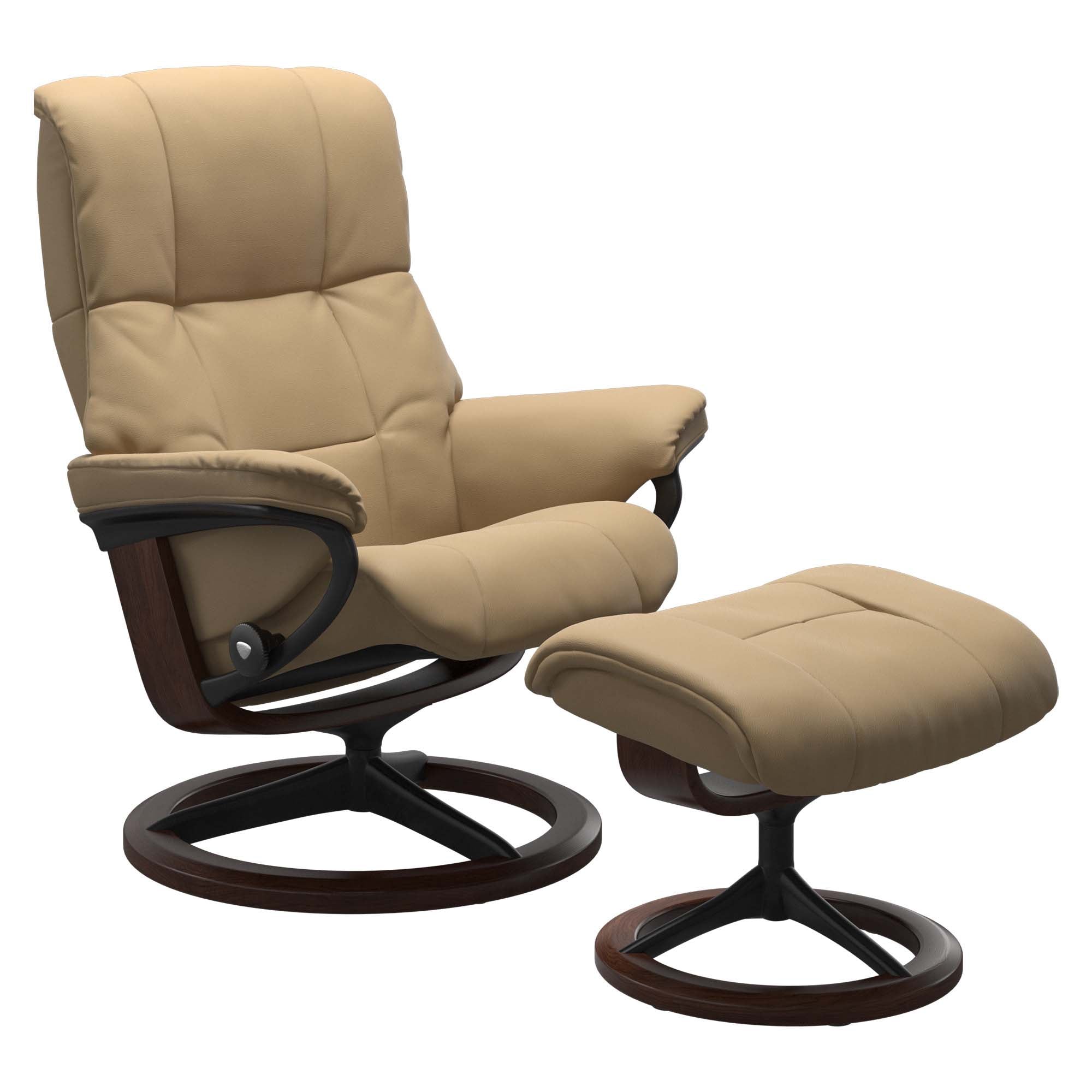 Stressless Mayfair Signature Recliner & Ottoman