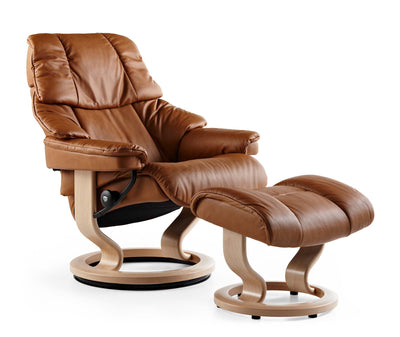Paloma Copper leather colored reno recliner GALLERY