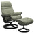 Stressless Sunrise Small Recliner - Signature - Paloma Shadow Green - In Stock